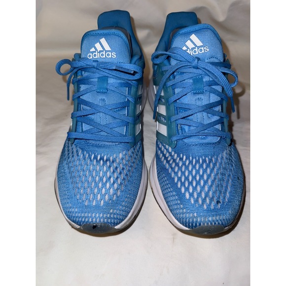 Adidas EQ21 Run GX9810‎ Women's Sneakers 8 Blue Pulse Aluminium Running Shoes - Picture 2 of 9